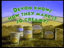 Devon Creamy Custard So Creamy GIF