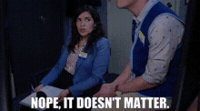 Superstore Amy Sosa GIF - Superstore Amy Sosa Nope It Doesnt Matter GIFs