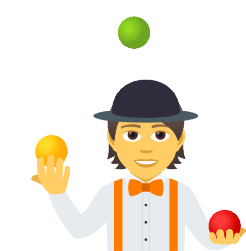Person Juggling Joypixels Sticker - Person Juggling Joypixels Juggling Stickers