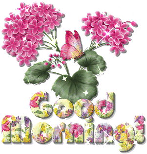 Good Morning Flowers Sticker - Good Morning Flowers Sparkle Stickers