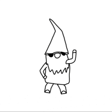 Dancing Gnome GIF - Dancing Gnome Black And White GIFs