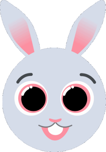 Bolofofos Bunny Sticker - Bolofofos Bunny Convitebolofofos Stickers