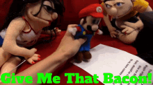 Sml Mario GIF - Sml Mario Give Me That Bacon GIFs