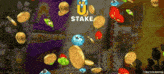a screen shot of a game called stake