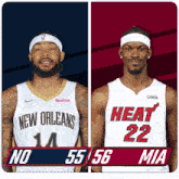 New Orleans Pelicans (55) Vs. Miami Heat (56) Third-fourth Period Break GIF