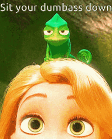 Tangled Sit Down GIF - Tangled Sit Down Dumbass GIFs
