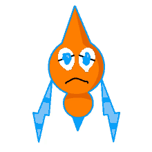 rotom pokemon sad crying vector