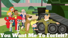 Johnny Test You Want Me To Forfeit GIF - Johnny Test You Want Me To Forfeit Forfeit GIFs