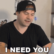 I Need You Jared Dines GIF - I Need You Jared Dines The Dickeydines Show GIFs
