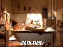 Ivana Milicevic The Mind Of The Married Man GIF - Ivana Milicevic The Mind Of The Married Man Bath Time GIFs