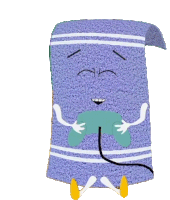 Laughing Towelie Sticker - Laughing Towelie South Park Stickers