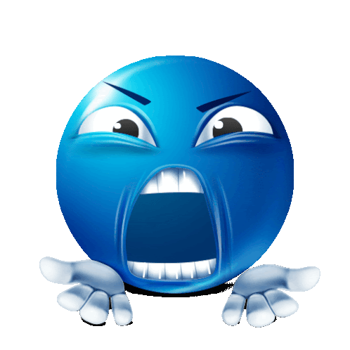 Blue Emoji Sticker Blue Emoji Discover Share Gifs