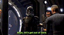 Star Wars Fireball GIF - Star Wars Fireball Boys Lets Get Out Of Here GIFs