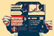 a book titled unstoppable leadership spotlight offers support without judgment