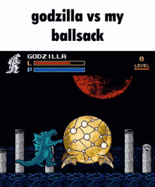 Ballsack Godzilla GIF - Ballsack Godzilla GIFs