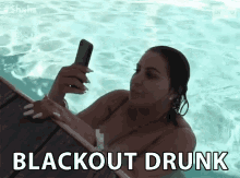 face time video call pool swimming blackout drunk