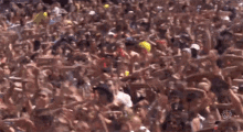 Hand Wave Crowd GIF - Hand Wave Crowd Grooving GIFs