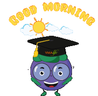 Vmalifesg Good Morning Sticker - Vmalifesg Good Morning Graduate Stickers
