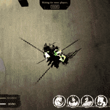 a video game is waiting for more players and has a timer of 00:00