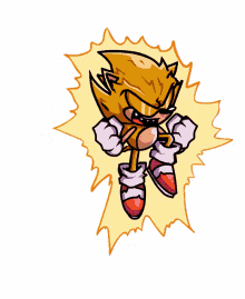 fleetway super sonic angry fnf