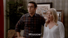 Shocked GIF - Wow The Grinder Shocked GIFs