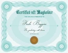 Bagholder Certificate Gamestop Nft GIF - Bagholder Certificate Gamestop Nft Nft Bagholder GIFs