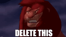 The Lion King Disney GIF - The Lion King Disney Delete This GIFs