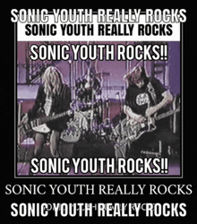 Sonic Youth Really Rocks GIF
