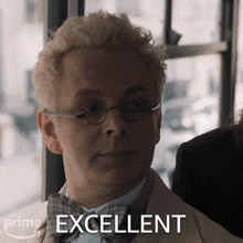 Excellent It'S Working Aziraphale GIF - Excellent It'S Working Aziraphale Michael Sheen GIFs