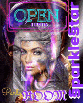 a sign that says ' open ' on it