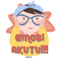 Emosi Indonesia Sticker - Emosi Indonesia Bad Mood Stickers