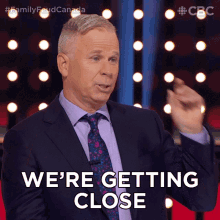 Were Getting Close Gerry Dee GIF - Were Getting Close Gerry Dee Family Feud Canada GIFs