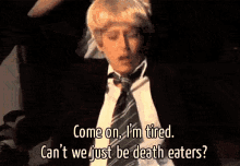Deatheaters Averypottermusical GIF - Deatheaters Averypottermusical Tired GIFs