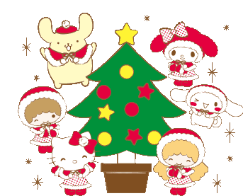 Sanrio Christmas Sticker - Sanrio Christmas Stickers