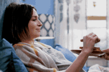 Greys Anatomy Amelia Shepherd GIF - Greys Anatomy Amelia Shepherd Eating GIFs