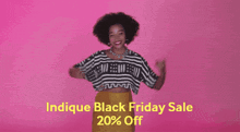 Indique Hair Black Friday Sale GIF - Indique Hair Black Friday Sale Curly Hair Extensions GIFs