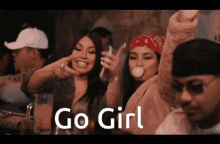 Go Girl Lets Party GIF - Go Girl Lets Party Bubblegum GIFs