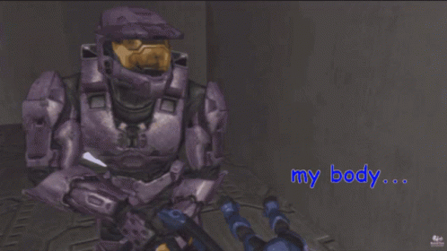red vs blue caboose gif