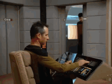 Following Awkwardly Star Trek GIF - Following Awkwardly Star Trek GIFs