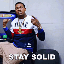 Stay Solid Trouble GIF - Stay Solid Trouble Uncle Nard Song GIFs
