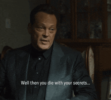 Keep Your Secrets Snitch GIF - Keep Your Secrets Snitch Vince Vaughn GIFs
