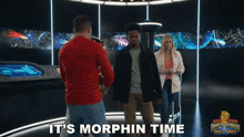 It'S Morphin Time Billy Cranston GIF