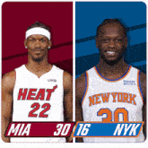 Miami Heat (30) Vs. New York Knicks (16) First-second Period Break GIF - Nba Basketball Nba 2021 GIFs