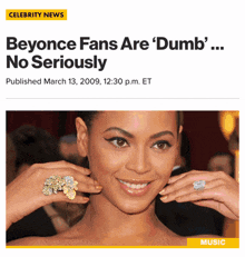 beyonce tanked beyonce fans are dumb