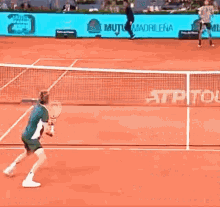 andrey rublev drop shot jump tennis atp