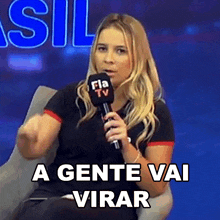 A Gente Vai Virar Reporter Fla Tv GIF - A Gente Vai Virar Reporter Fla Tv Maringá X Flamengo GIFs