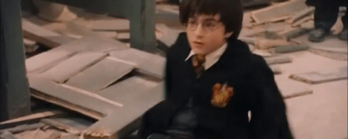 Get Back Scared GIF - Get Back Scared Harry Potter - Discover & Share GIFs