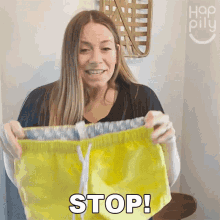 Stop Happily GIF - Stop Happily Stop It GIFs