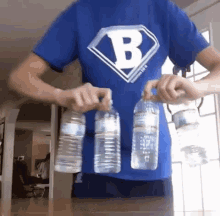Water Bottle Flip Trick GIF - Water Bottle Water Bottle Trick Water Bottle Flip GIFs