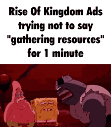 rok rise of kingdom ads meme trying not to say
